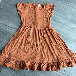 Kate Quinn Flutter Sleeve Bamboo Dress - Size 3T